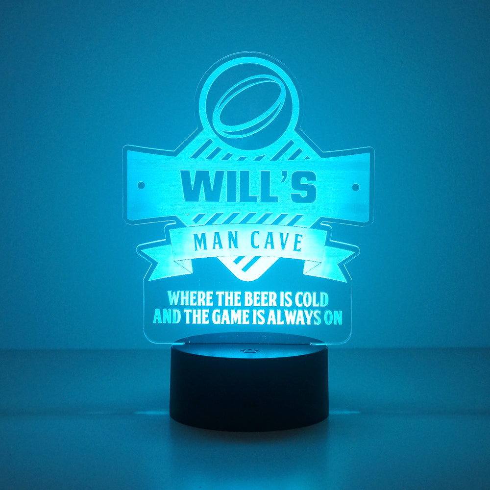 Rugby multi colour LED sign