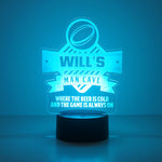 Rugby multi colour LED sign