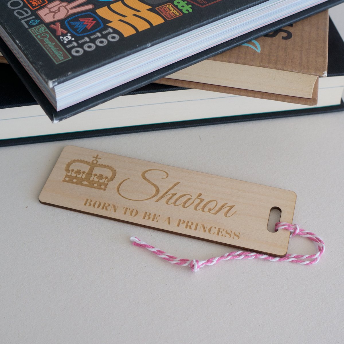 Personalised childrens bookmark with dinosaur Belvedere Collections.jpg