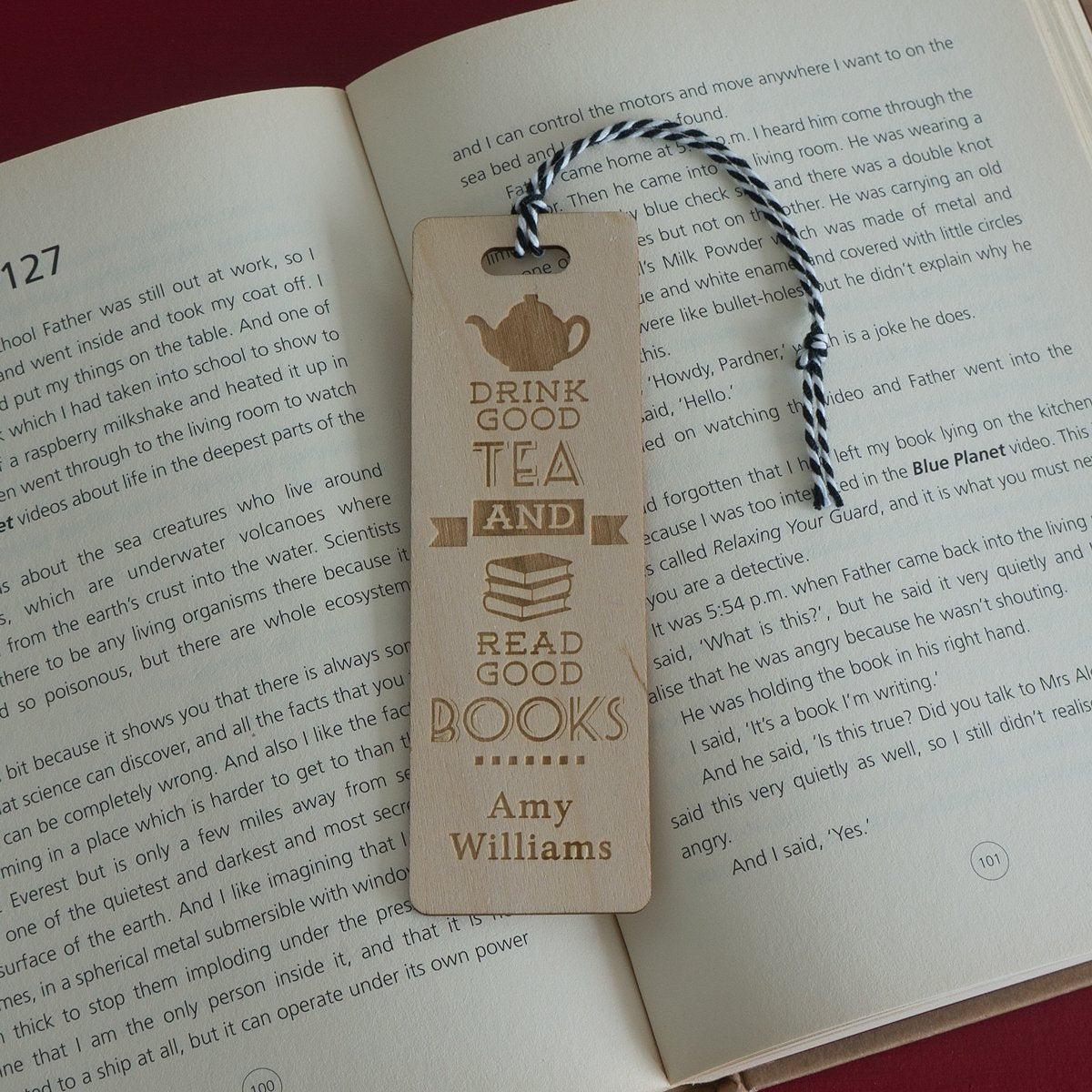 Our personalised bookmark are suitable for all members of a family Belvedere Collections