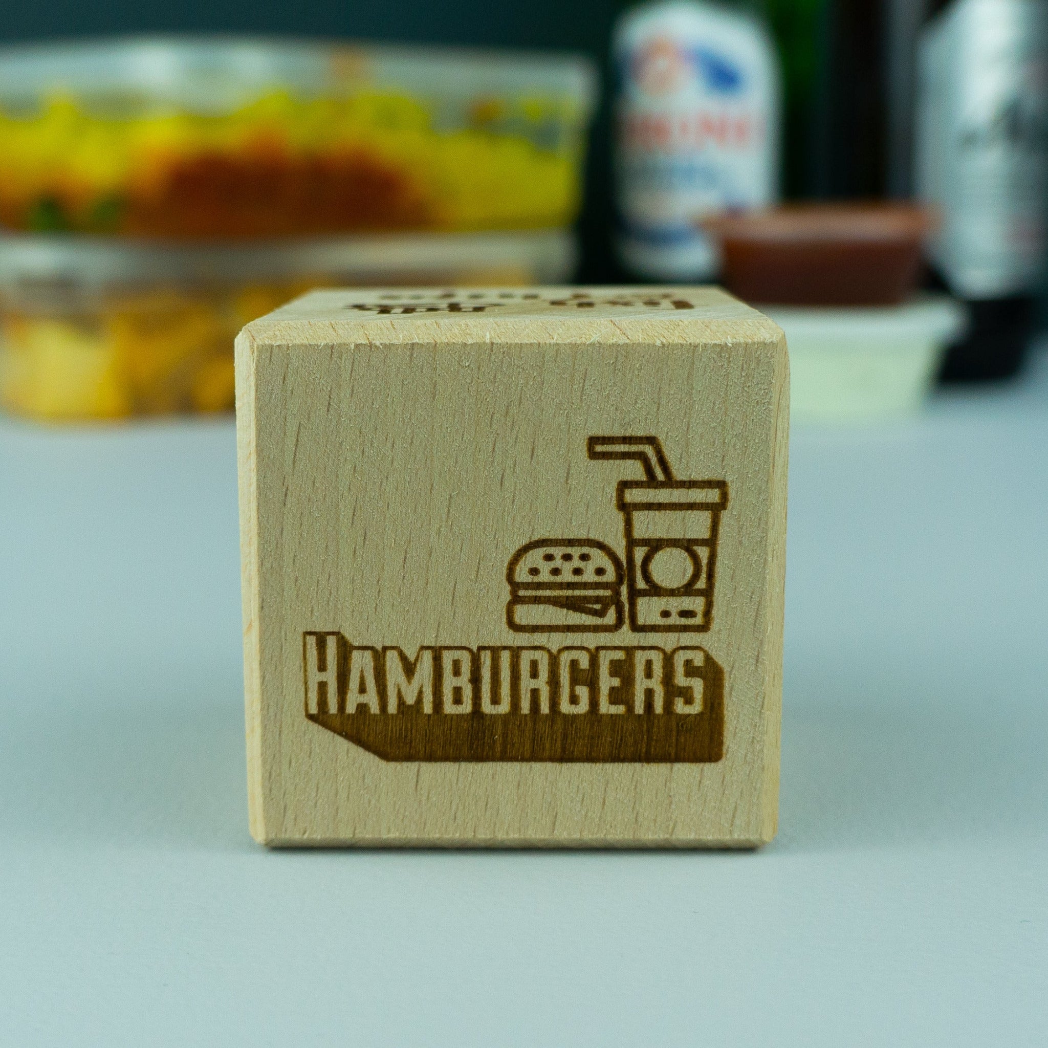 Take away food decision making dice