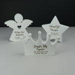 New born baby name plaques