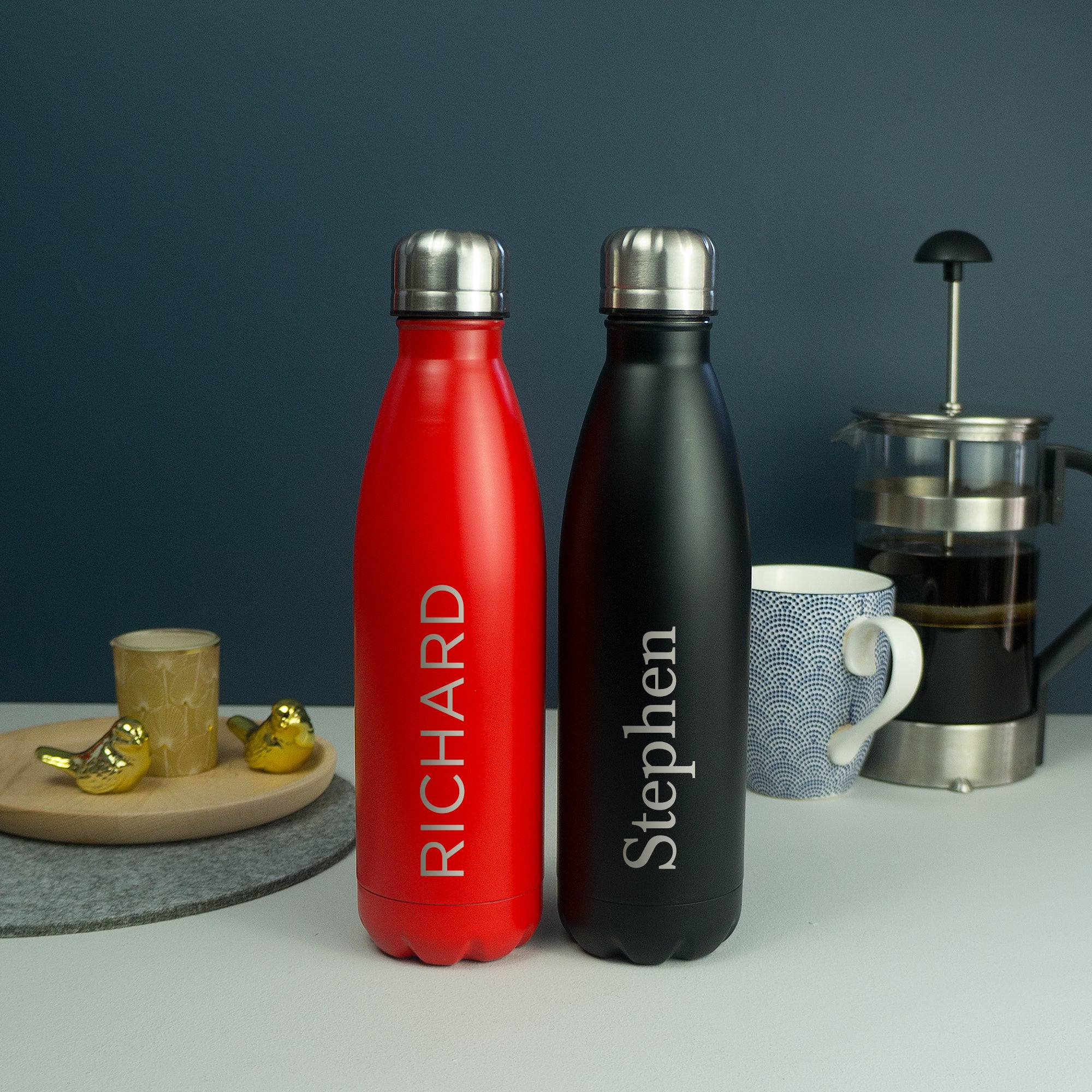 stainless steel water bottle