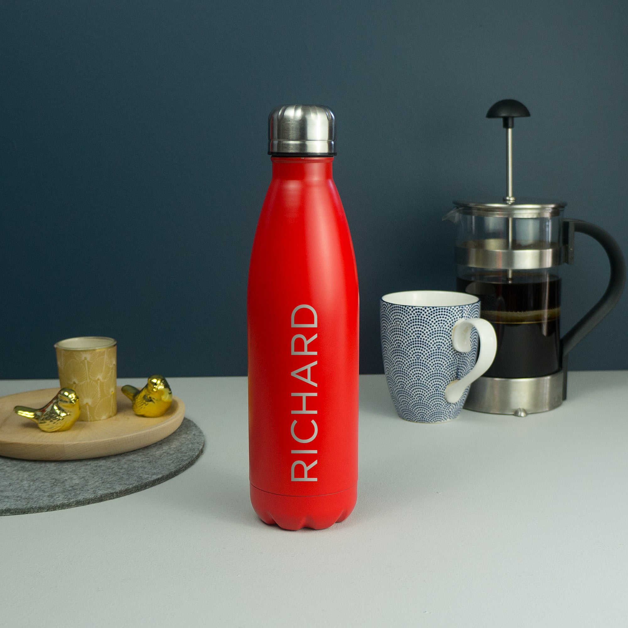 stainless steel water bottle