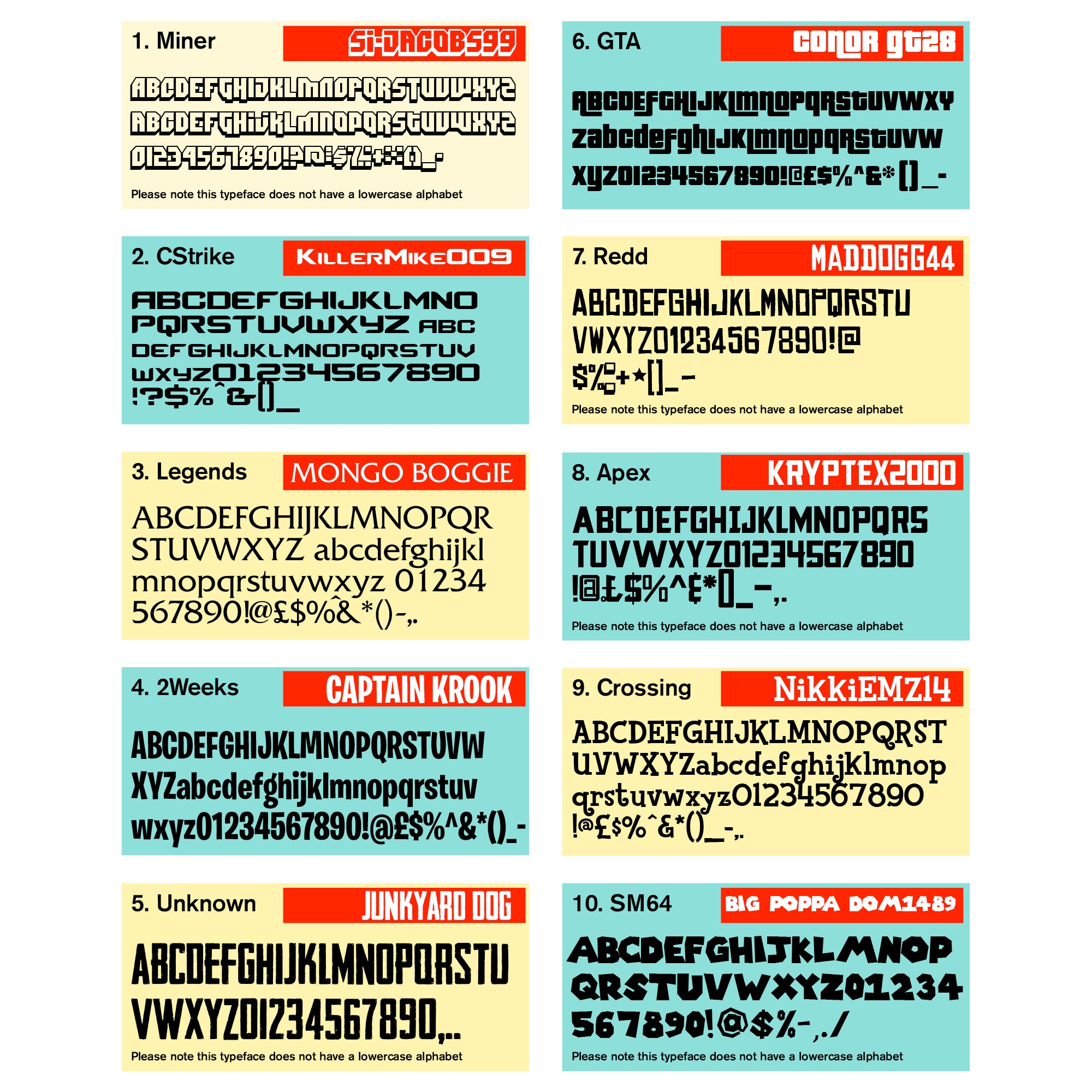 Gamer name LED light up sign