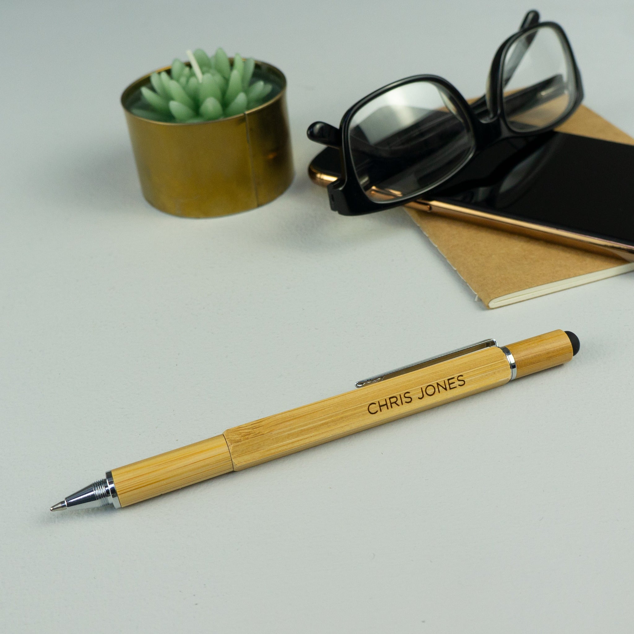 Personalised multi tool 5 in 1 pen