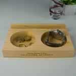 wooden ipad stand