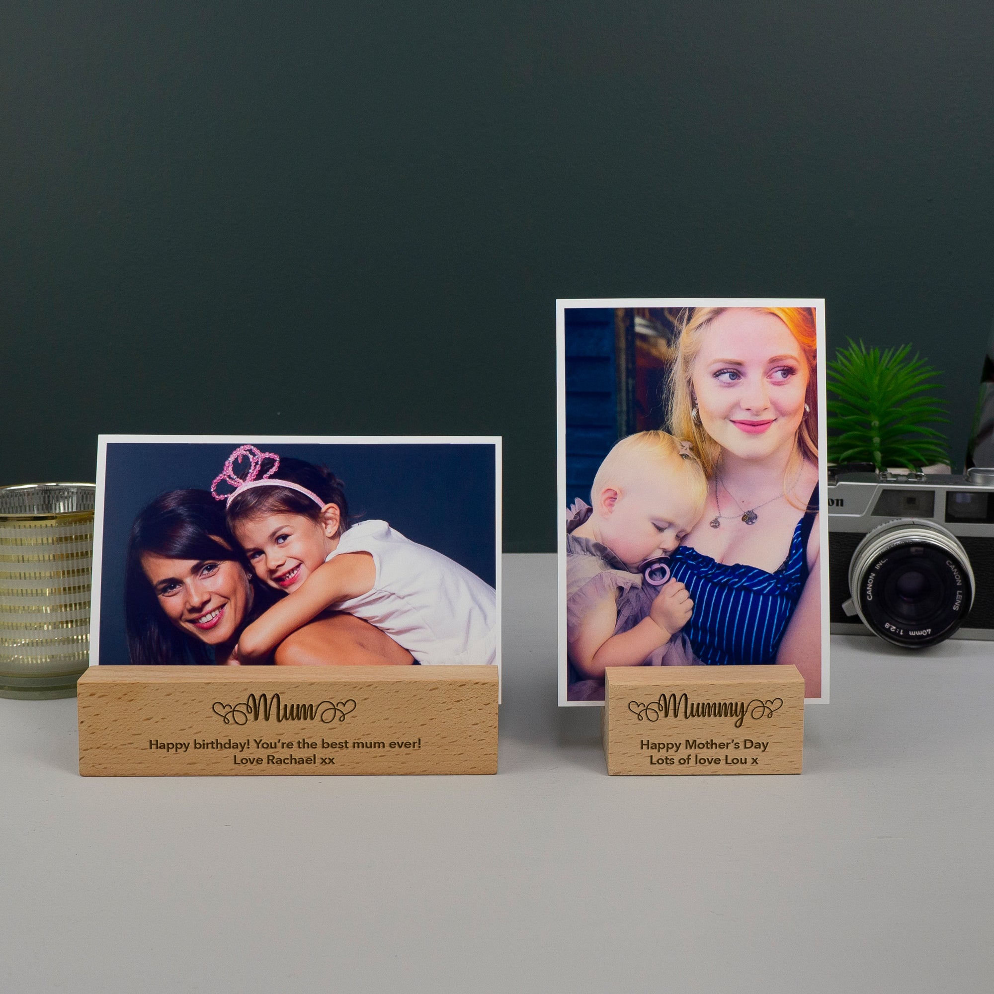 Personalised Mothers day photo block