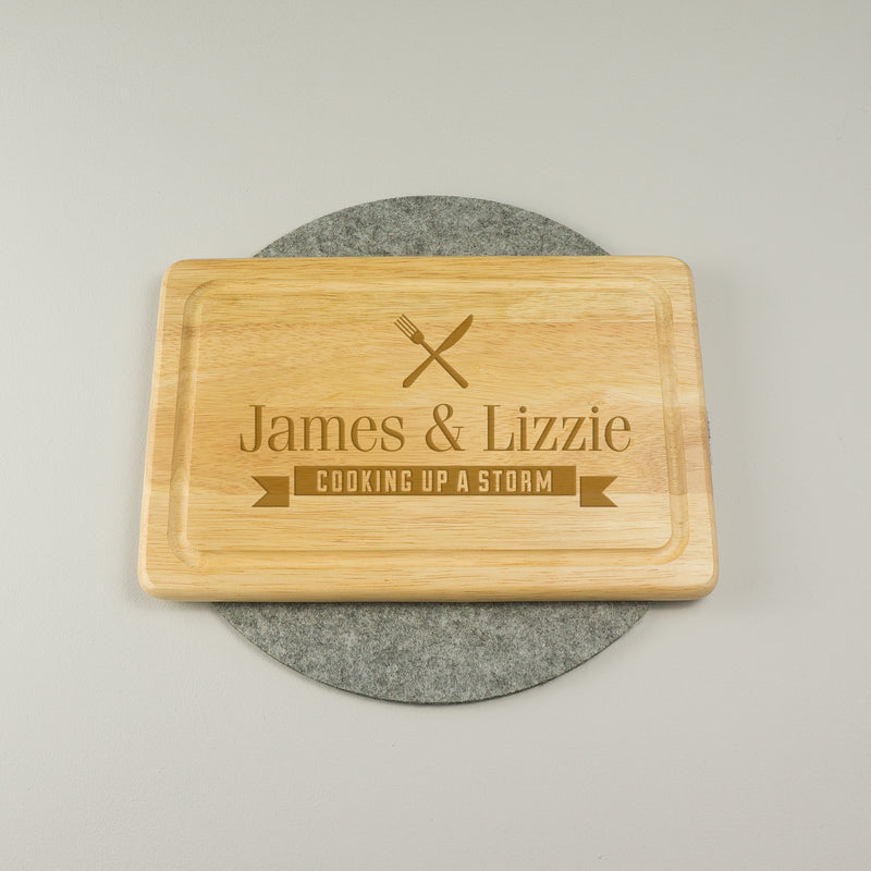 Couples chopping board