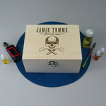 Vaping equipment storage box