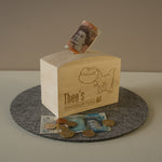 Dinosaur money box