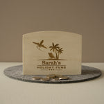 Dream holiday savings money box