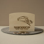 New car savings fund money box