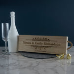 Wedding wine box gift