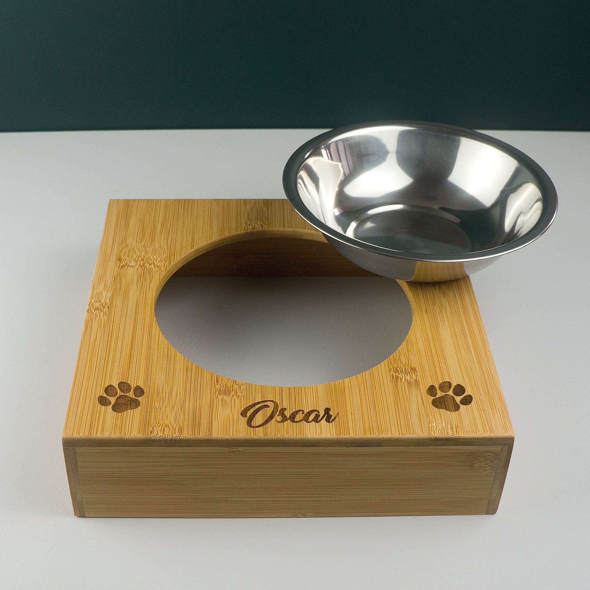 Large pet bowl feeder