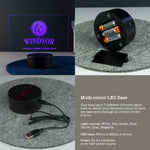 Personalised monogram LED sign. Home bar pub decoration