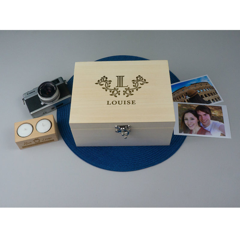 Monogram memory box