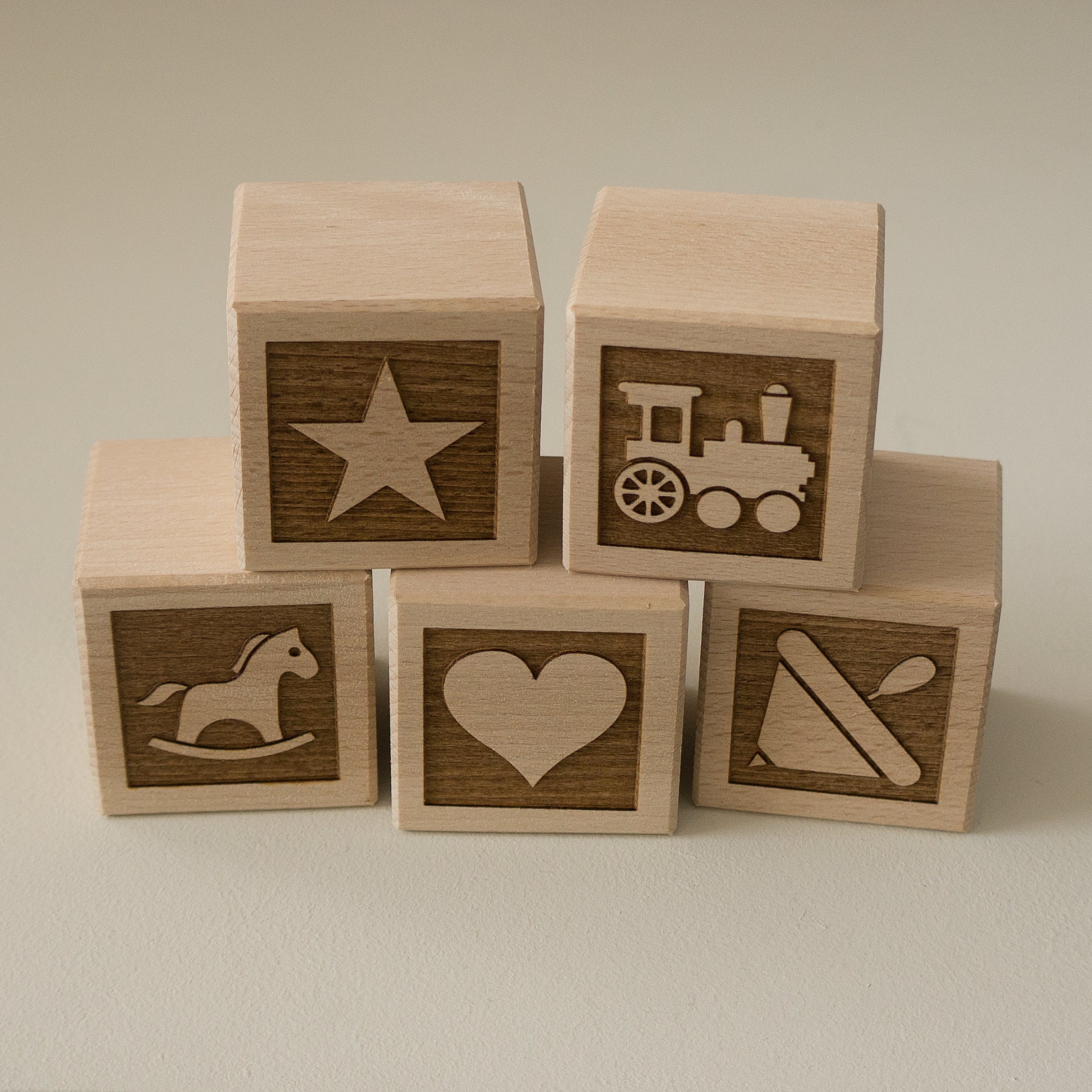 New baby wood blocks