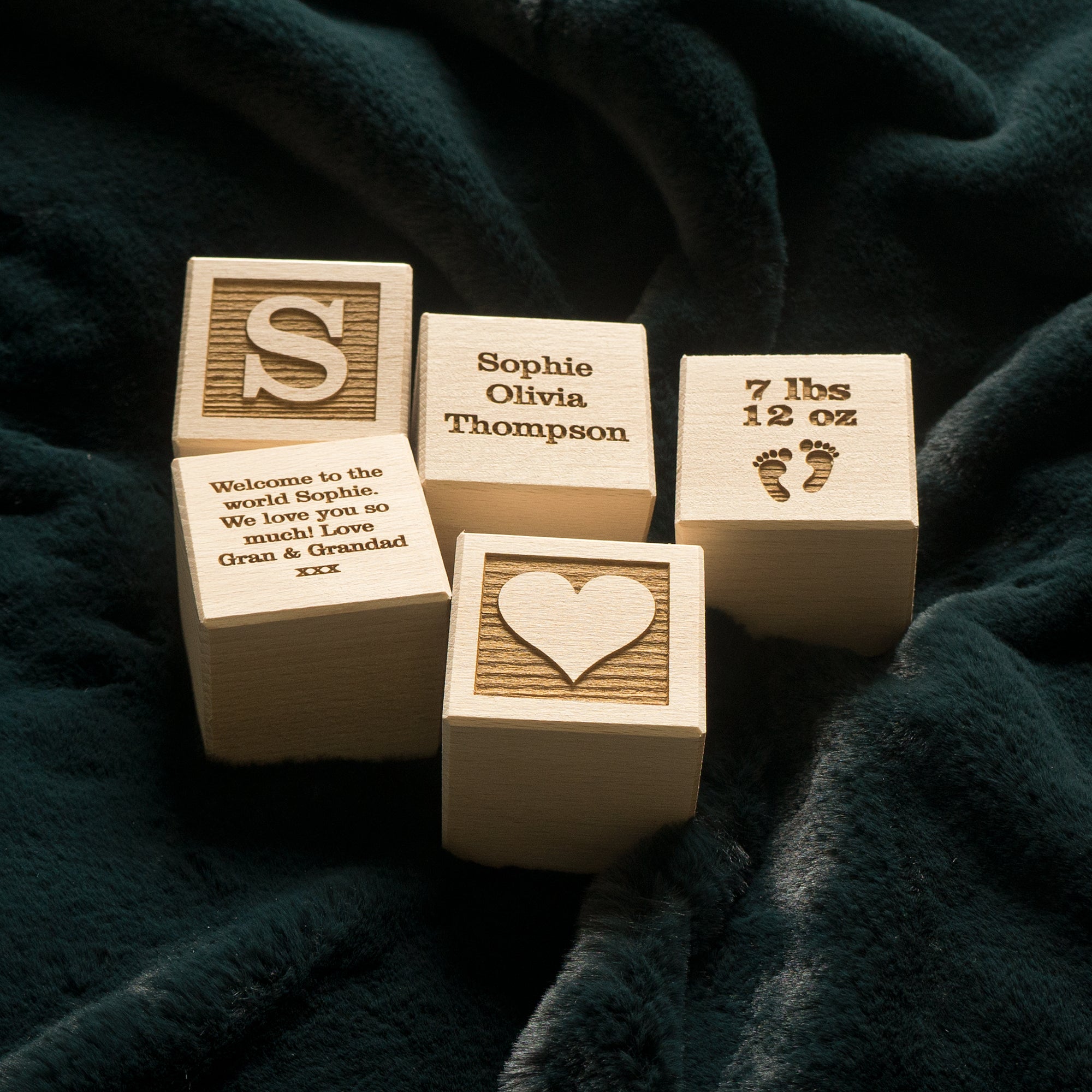 New baby wood blocks