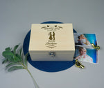 Personalised wedding day memory box