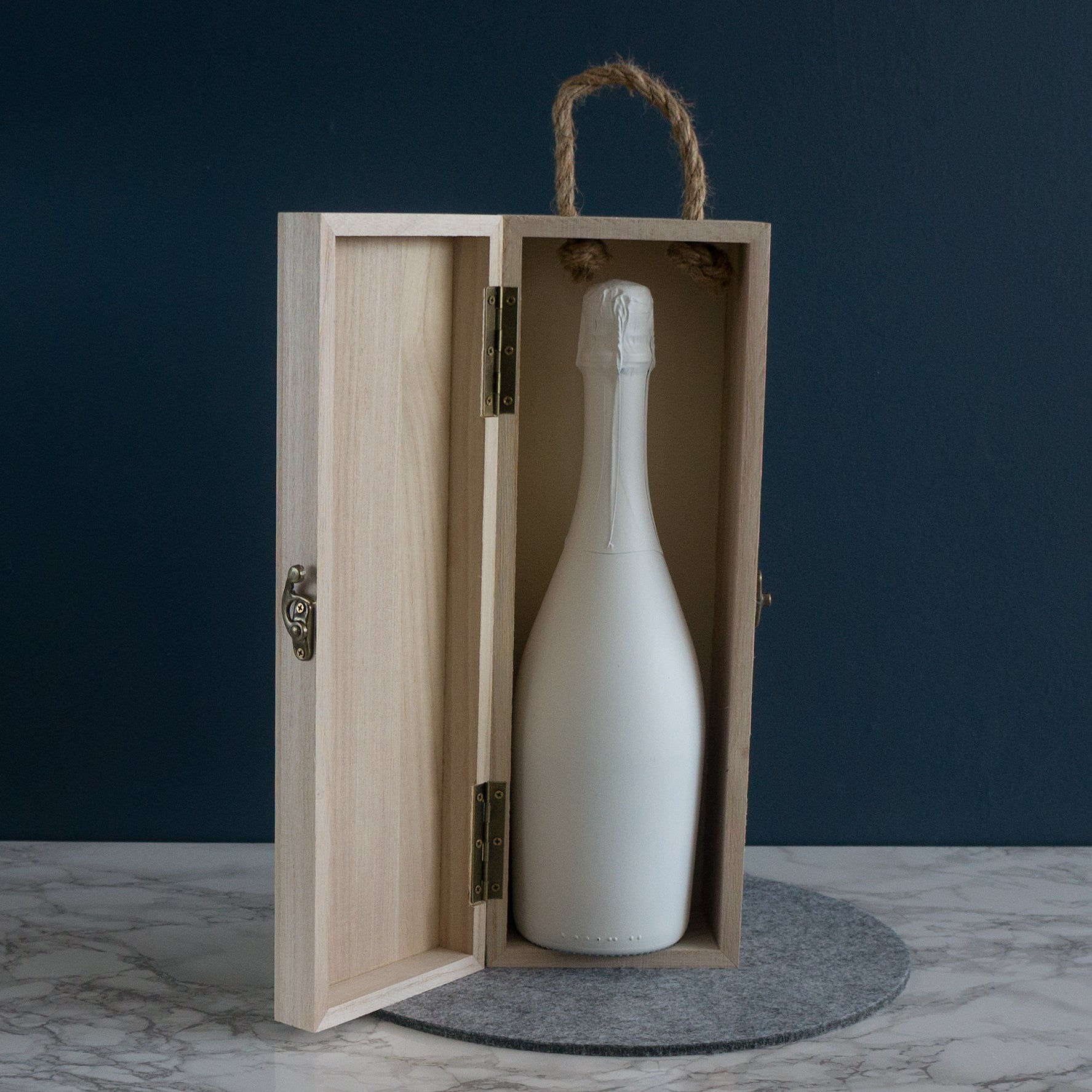 Wedding wine box gift