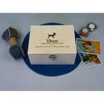 Dog memorial box