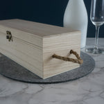 Thank you personalised wine box