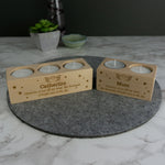 Remembrance tea light candle holder