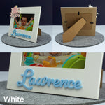 Personalised child's photo frame