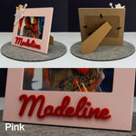 Personalised child's photo frame