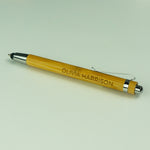 Personalised bamboo ball point pen