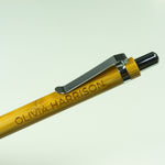 Personalised bamboo ball point pen