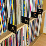 Full length vinyl record dividers