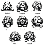 Personalised Cockapoo Dog Treat Jar | Spaniel Cross