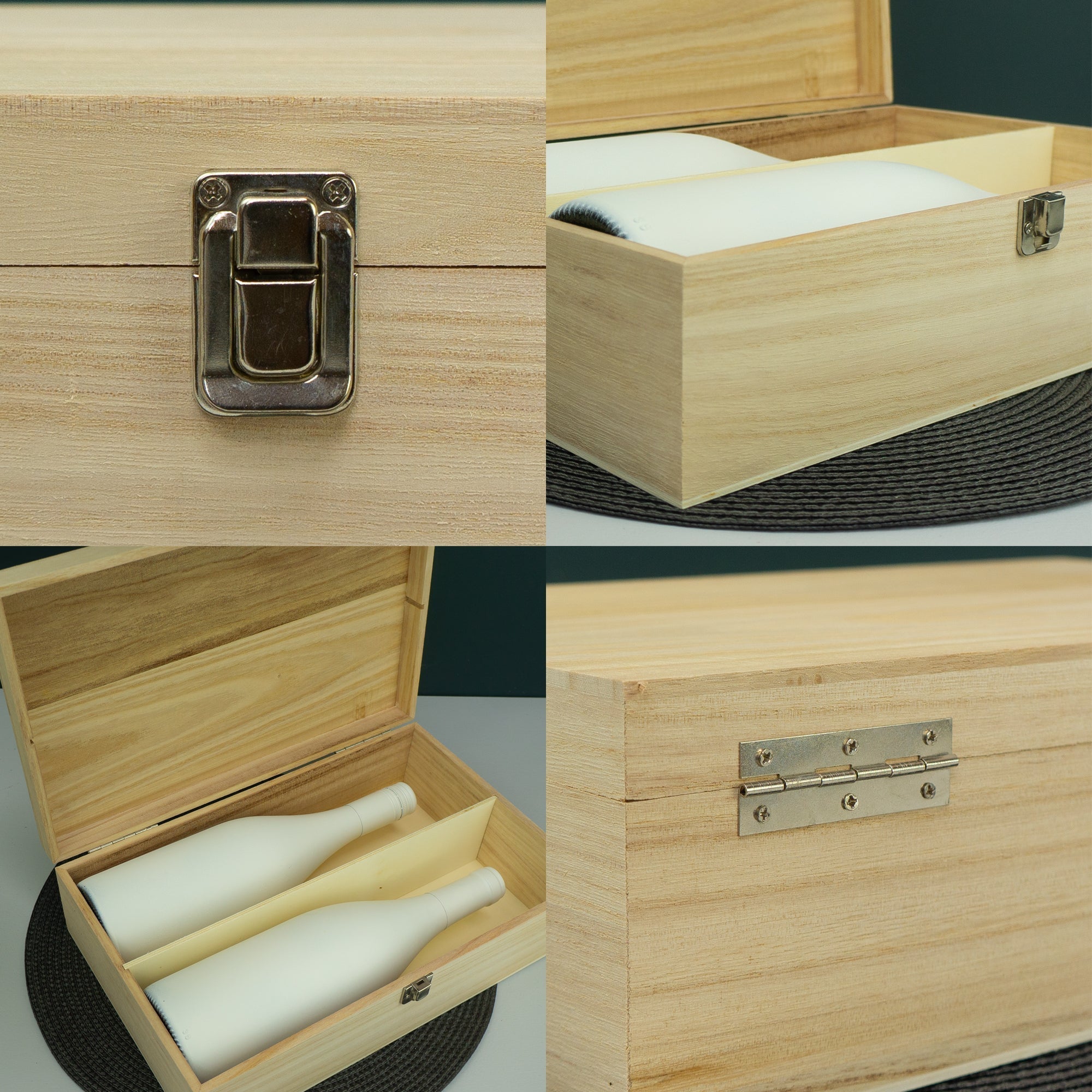 Personalised retirement present. Twin bottle gifting box