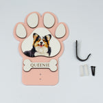 Personalised Dog Lead hanger