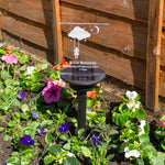 Infant loss child stillbirth memorial plaque. Personalised solar powered LED garden sign