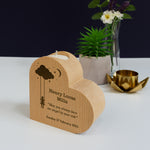 Child loss memorial candle holder