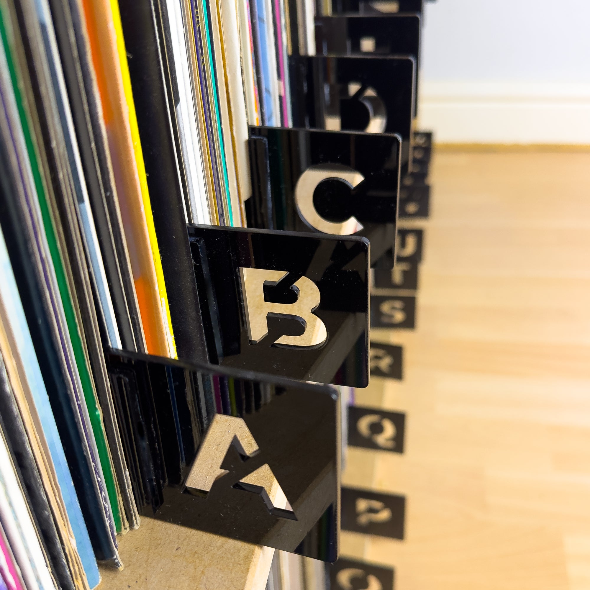 Alphabetical A to Z record dividers