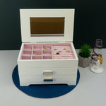 Personalised dressing table large jewellery box