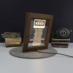 Custom LED playlist retro mixtape artwork