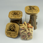 Personalised dog treat glass jar