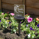 Sorry for your loss memorial gift Personalised light up LED garden decoration