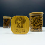 Personalised Dachshund Dog Treat Jar. Sausage Dog Biscuit Storage Container