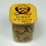 Personalised Maltipoo Dog Treat Jar | Maltese Cross biscuit storage