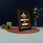 These are my monkeys This is my circus Light up LED framed sign