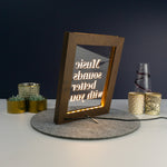 Music sounds better with you. Inspiration quote light up picture