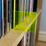 Full length vinyl record dividers