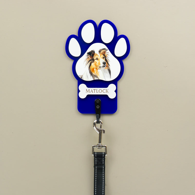 Personalised Dog Lead hanger