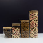 Personalised dog treat glass jar
